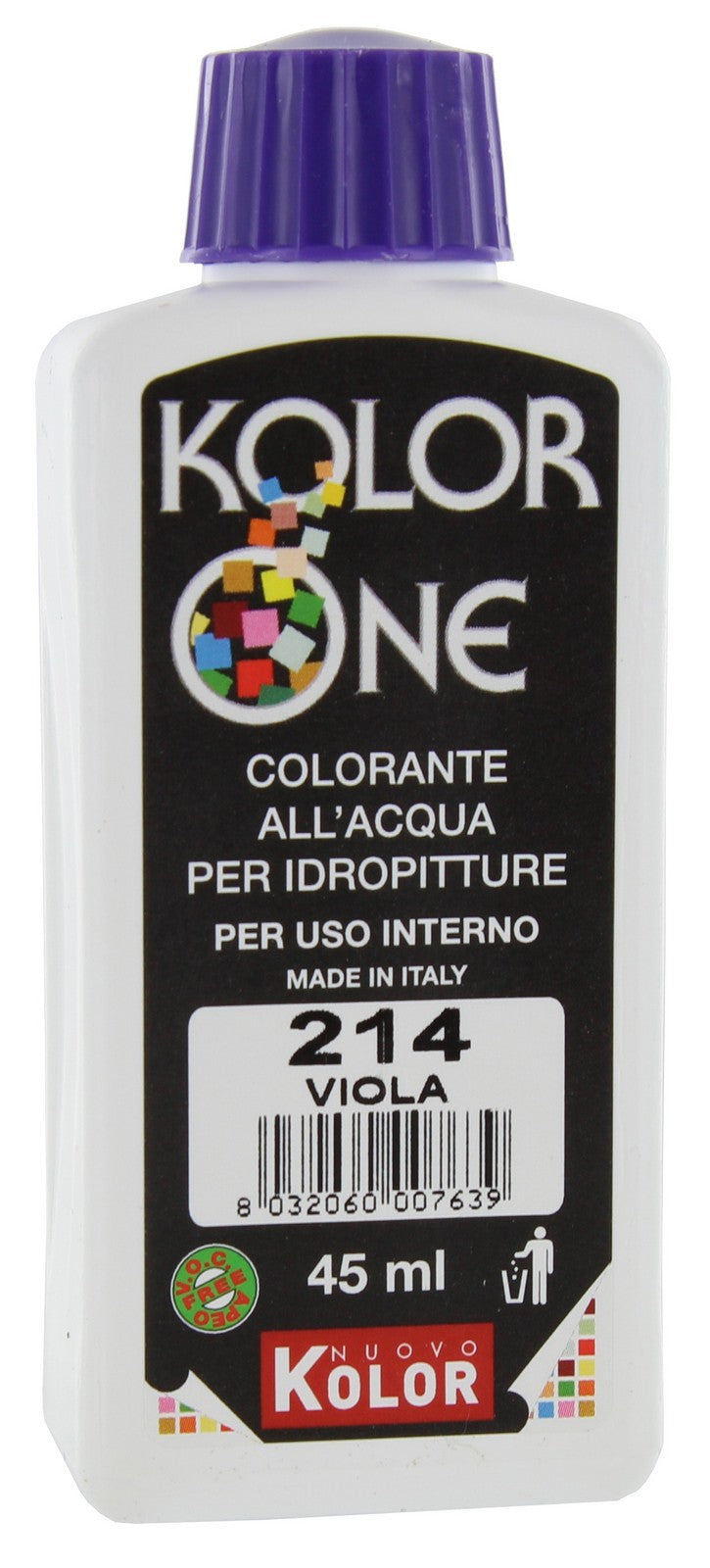 color-ante kolor one ml.45 n.214 viola cod:ferx.27831