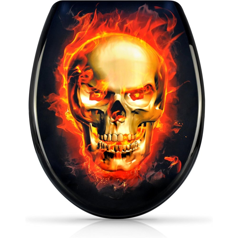 Grinscard, sedile per wc con meccanismo di abbassamento automati