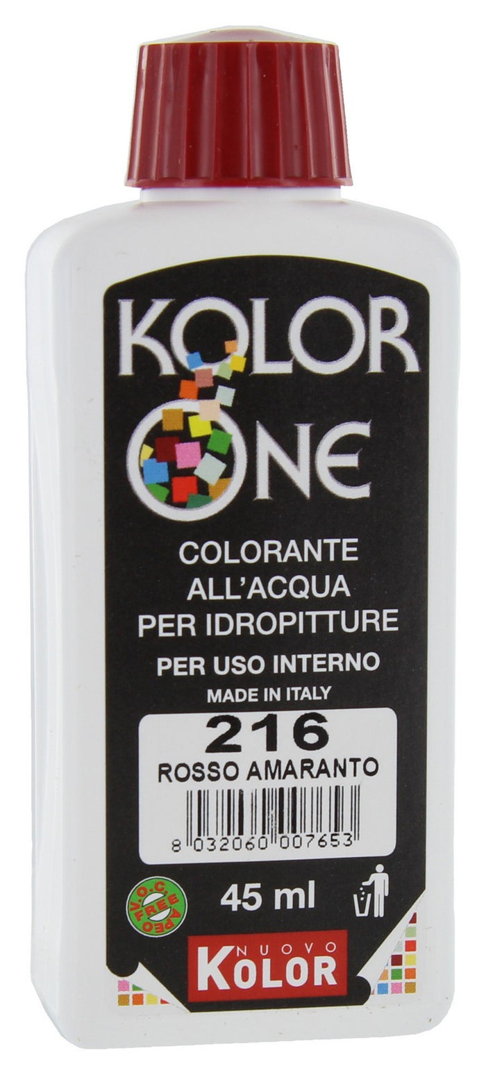 color-ante kolor one ml.45 n.216 rosso amaranto cod:ferx.27834