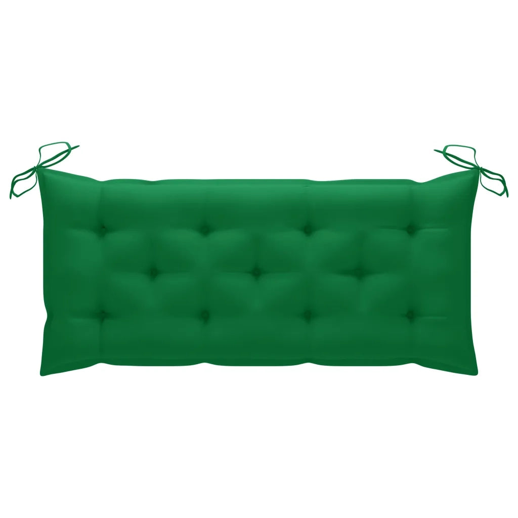 Panca da Giardino con Cuscino 120 cm in Bamb¨´ 488459