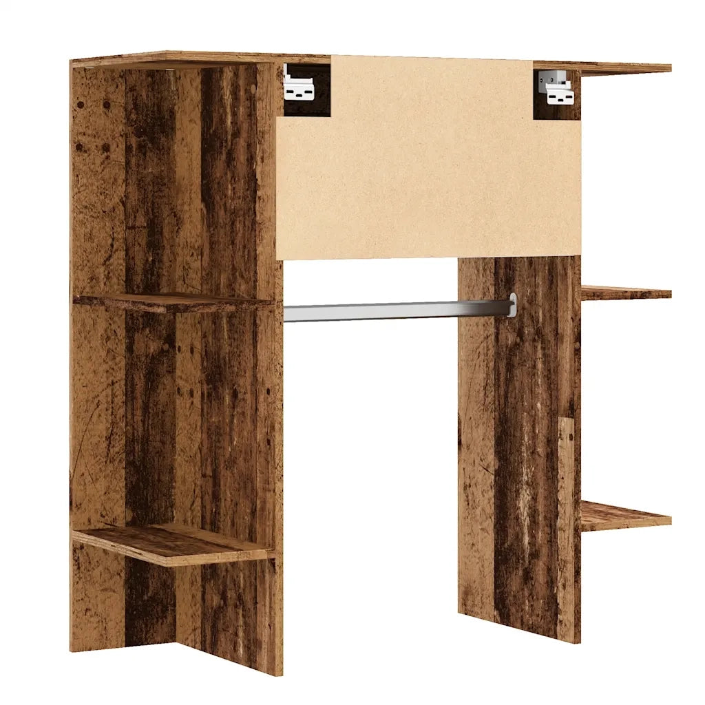 Scaffale Ingresso Legno Antico 97,5x37x99 cm Legno Multistrato CFW9823926