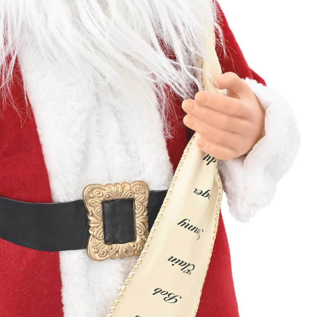 Statuetta di Babbo Natale Rosso 62 cm Poliestere 42050767
