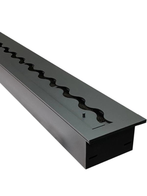 FALA 200 - Bruciatore/Inserto A Bioetanolo Da Incasso Con Contenitore Di Sicurezza 100 Cm / Capienza 8,5L
