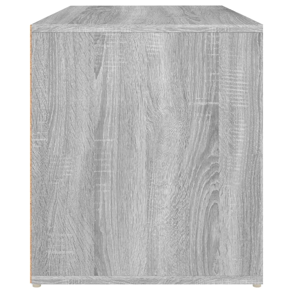 Panca da Ingresso 80x40x45 cm Grigio Sonoma Legno Multistrato 816048