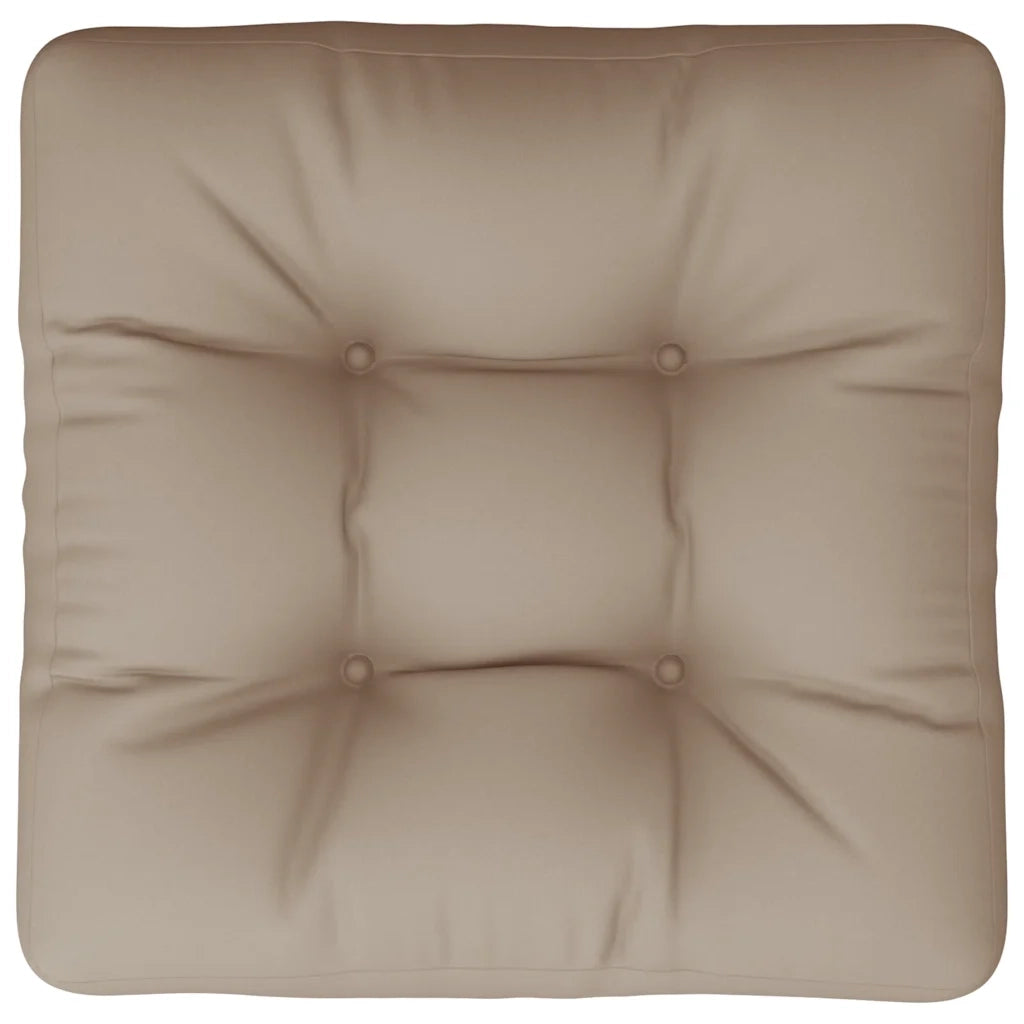 Cuscino per Pallet Tortora 60x61,5x10 cm in Tessuto 360886
