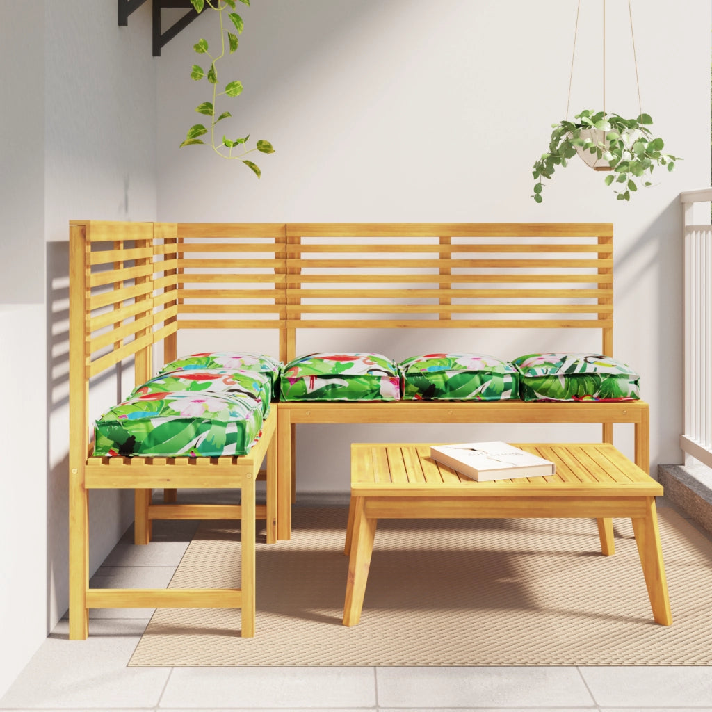 Cuscini per pallet per seduta 6 pezzi Giungla Tropicale 40x40x8 cm Tessuto Oxford