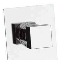 Rubinetto per doccia con deviatore a tre vie e sette posizioni - serie skyline