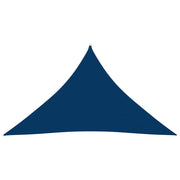 Vela ombreggiante triangolare in tessuto Oxford 4 x 4 x 5,8 m blu 02_0009876