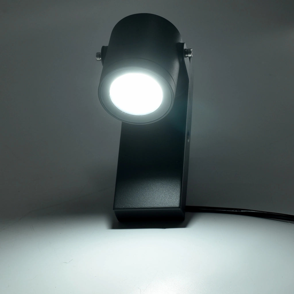 LAMPADA DA PARETE CON ATTACCO GU10 IN ALLUMINIO IP44 - DESIGN MODERNO RESISTENTE ALLE INTEMPERIE IDEALE PER INTERNI ED ESTERNI