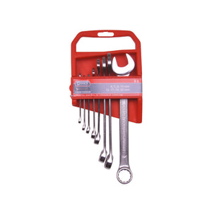 Chiavi Combinate Fisse Serie 6 7 8 10 13 17 19 22 mm in Accciaio Pz8 Masidef