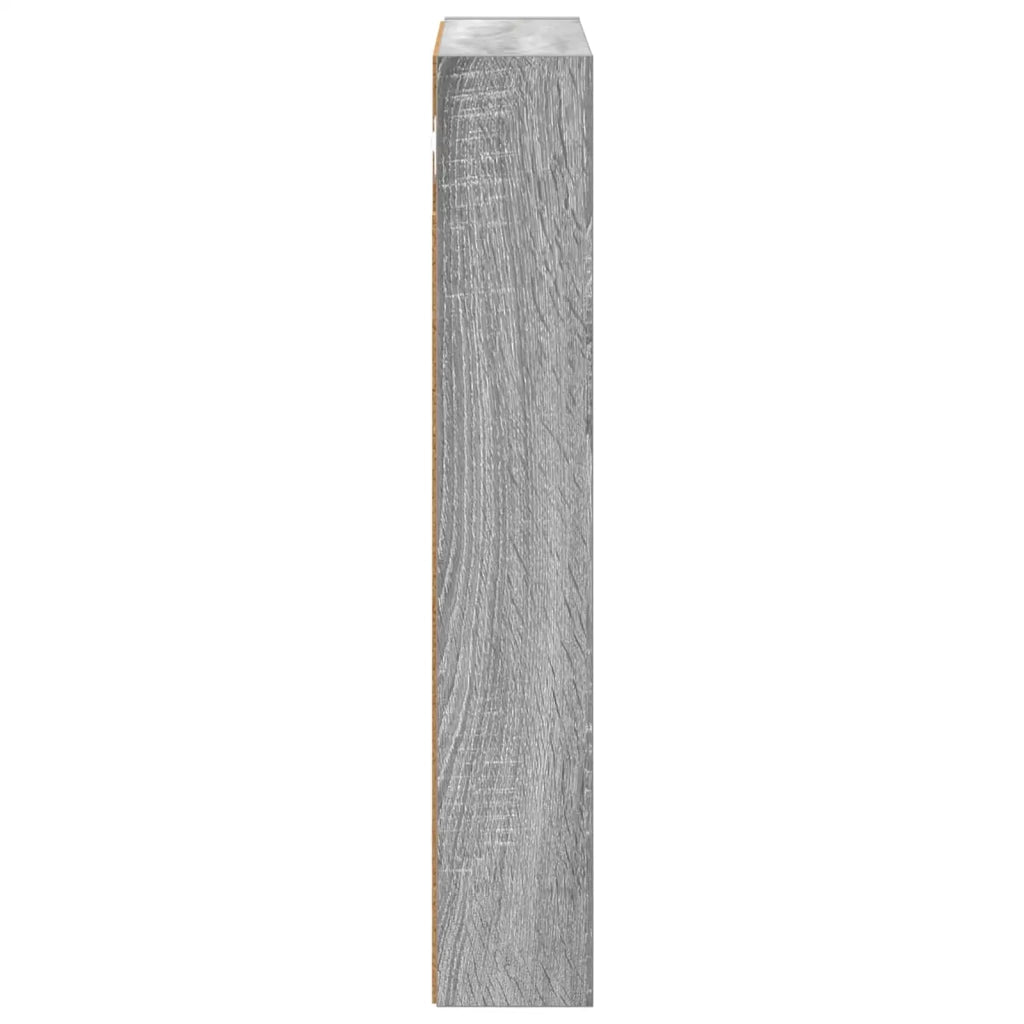 Armadio da bagno a muro Sonoma grigia 40 x 10 x 60,5 cm 889356