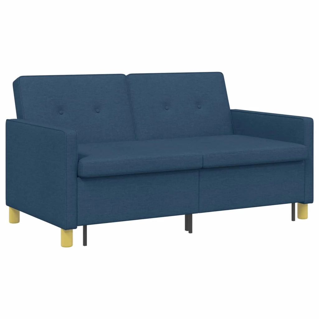 Divano Letto Estraibile Blu Tessuto 42033346