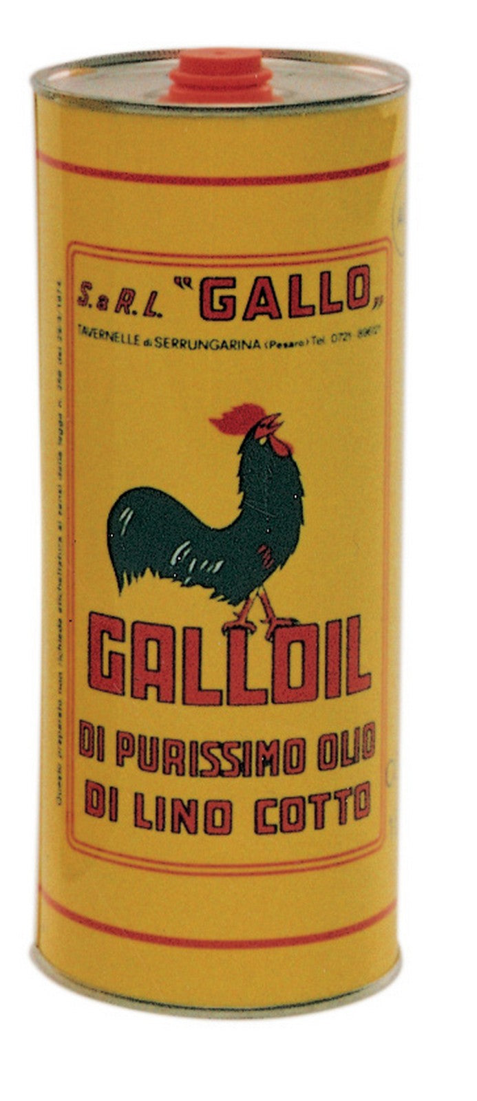 olio di lino cotto puro lt.1 (latta gialla) cod:ferx.2786