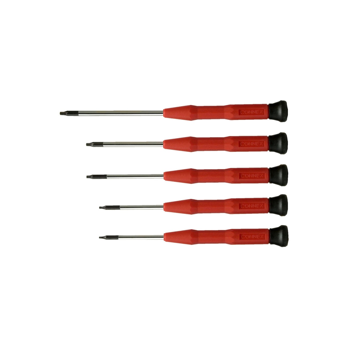 Giraviti Cacciaviti di Precisione Torx TX 6  7 8 9 10 Set 5 Pz Masidef