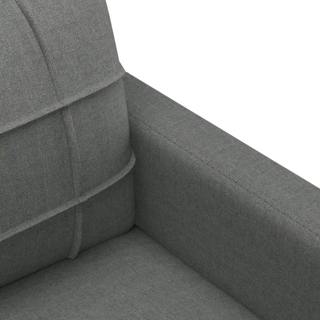 Poltrona | Sedia Relax Grigio Scuro 60 cm in Tessuto
