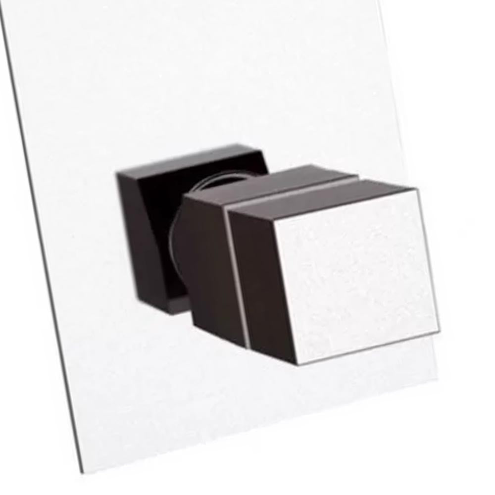 Rubinetto termostatico per doccia con deviatore a 2 vie - serie skyline thermo