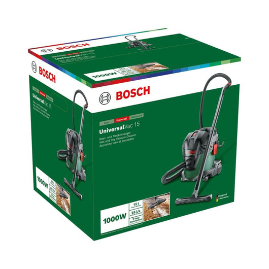ASPIRATORE UNIVERSAL VAC 15  SECCO/UMIDO 1000W SOFFIAGGIO BOSCH