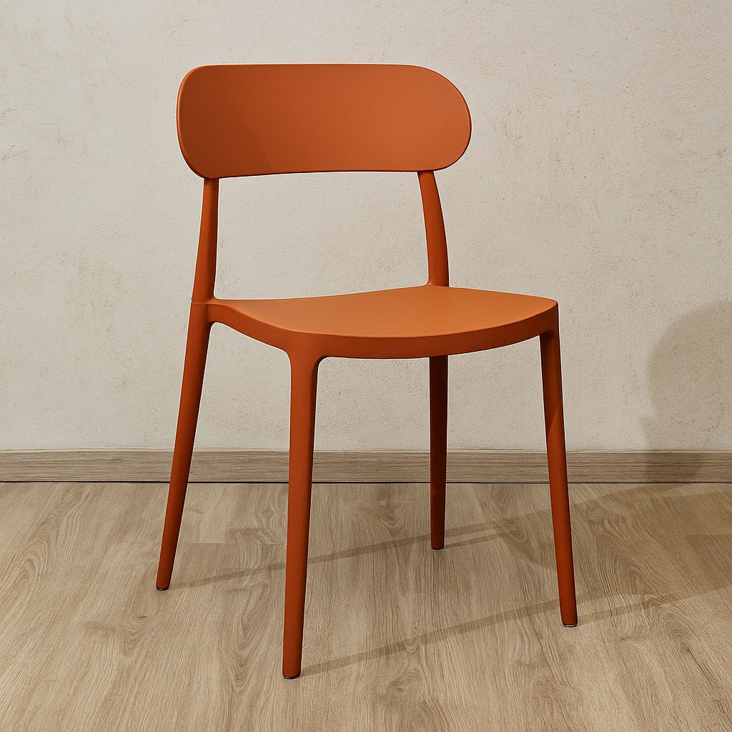 SEDIA AURORA 49X51XH79,5CM ARANCIONE.