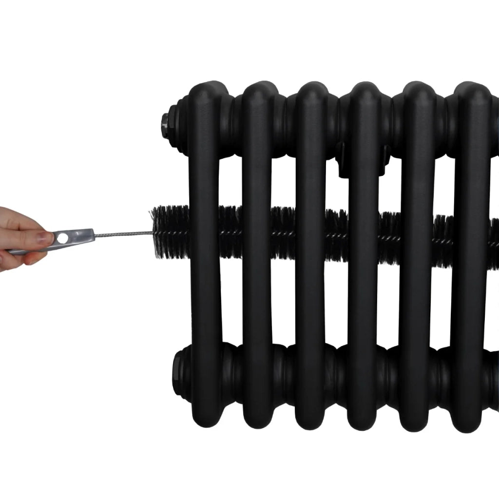 Termosifone Radiatore a 3 colonne per riscaldamento centralizzato Nero 60 x 119cm