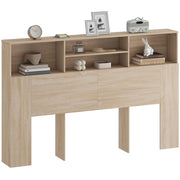 Testiera con cassetti ¨C Zephmum ¨C Legno naturale 160x108 cm