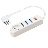 PRESA MULTIPLA MULTISIZE 4 PRESE TOTALI 10/16 DI POLY POOL