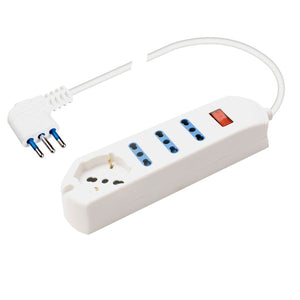 PRESA MULTIPLA MULTISIZE 4 PRESE TOTALI 10/16 DI POLY POOL