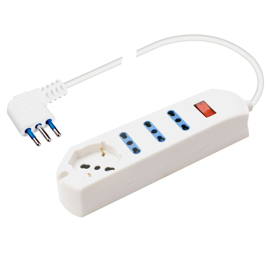 PRESA MULTIPLA MULTISIZE 4 PRESE TOTALI 10/16 DI POLY POOL