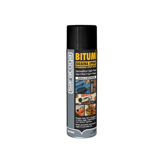 GUAINA SPRAY 500ML BITUMI' SARATOGA