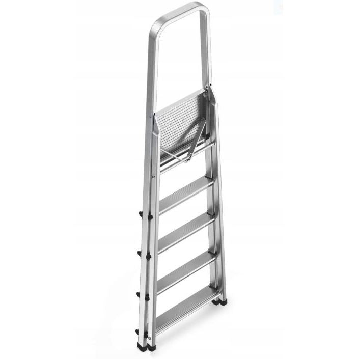 SCALA CASALINGA ALLUMINIO 5 GRADINI PORTATA 125KG GIERRE