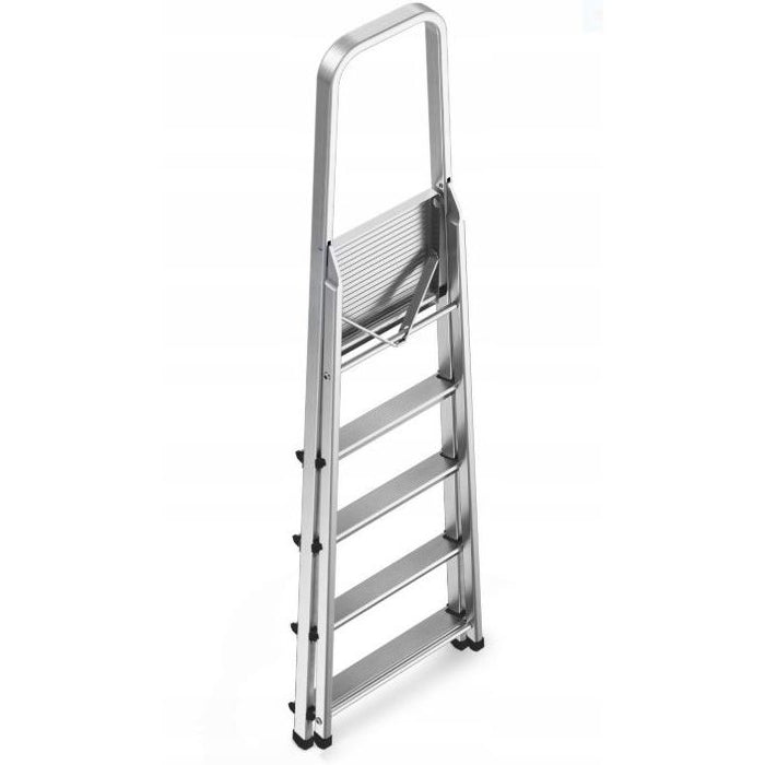 SCALA CASALINGA ALLUMINIO 5 GRADINI PORTATA 125KG GIERRE