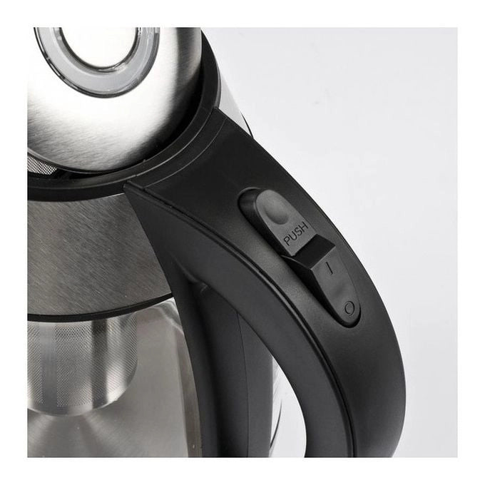 G3 Ferrari BolleBlu bollitore elettrico 1,8 L 2200 W Nero, Acciaio inossidabile, Trasparente