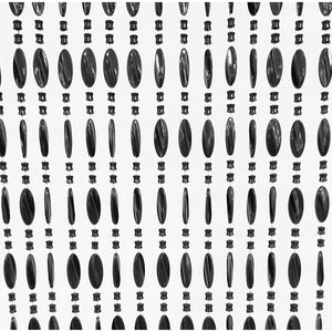 TENDA PERLINE DILETTA 120XH230CM CAFFE' 96 FILI.