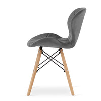 Set da pranzo Valora | Tavolo rotondo bianco KOVA da 80 cm + 4 sedie grigie WAKO