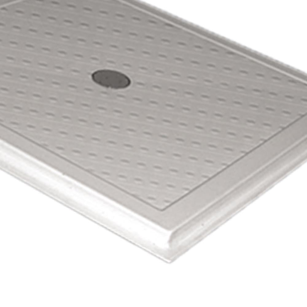 Piatto doccia 80x80 cm completo di piletta