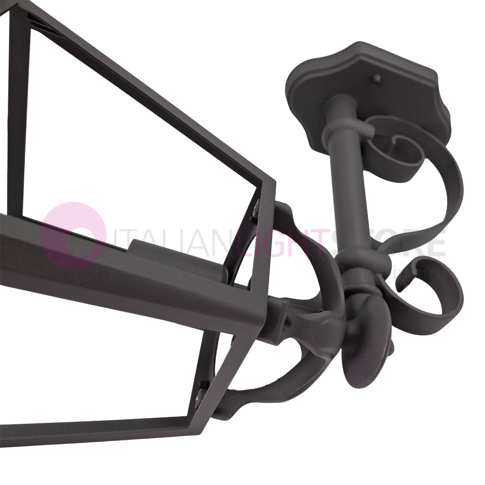 ELEGANCE Lanterna Grande da Parete Design Tradizionale