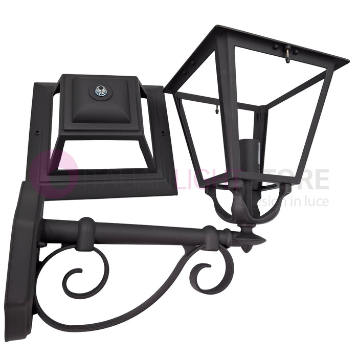 ELEGANCE Lanterna Grande da Parete Design Tradizionale