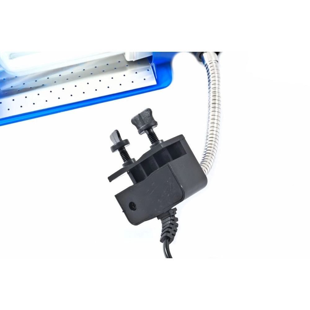 Trade Shop - Lampada Plafoniera 2u Flessibile Per Acquario A Bordo Vasca Luce 13w Watt Xl-13w -