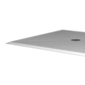 Piatto doccia 80x120 cm completo di piletta