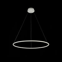 Lampada pendente Modern in Metallo Nola Bianco