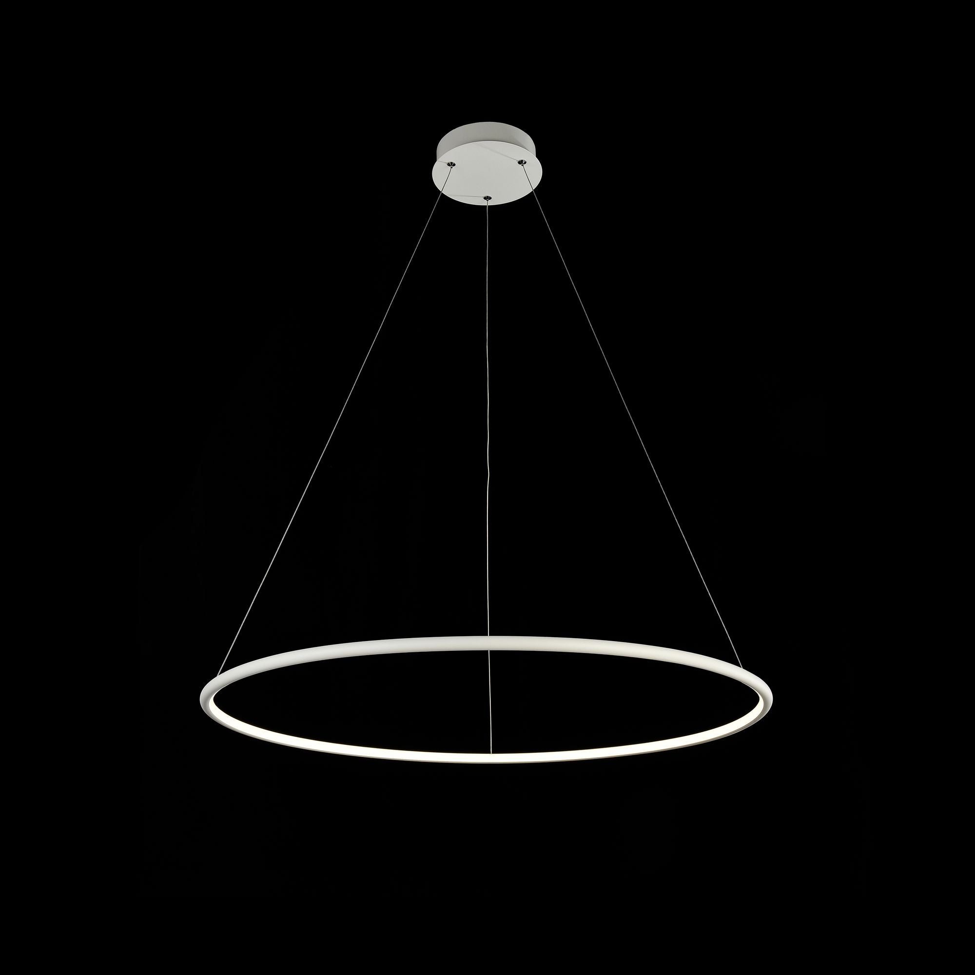 Lampada pendente Modern in Metallo Nola Bianco