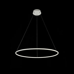 Lampada pendente Modern in Metallo Nola Bianco