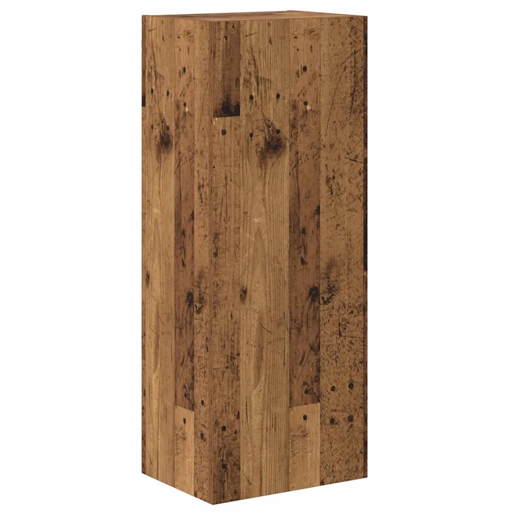 Unità per TV a Muro 4 pcs Legno vecchio Legno multistrato