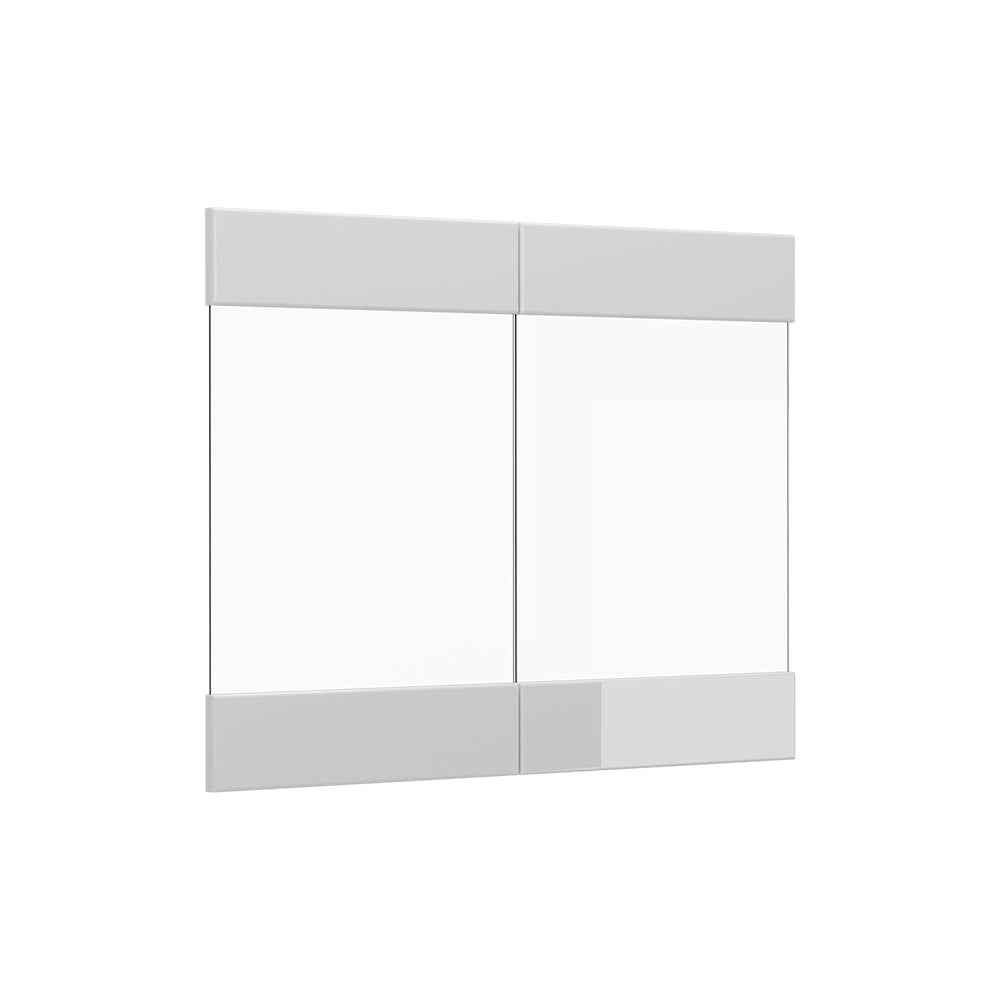 Vicco Frontale cucina Bianco lucido 79.2 x 59 cm frontale del mobile per pensile con vetro