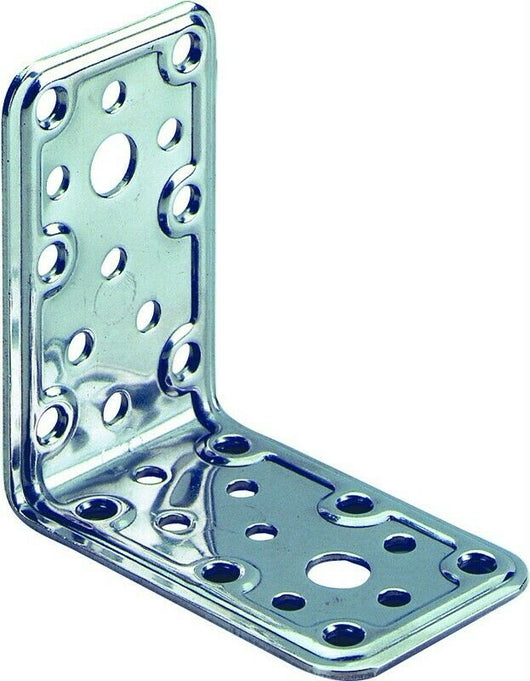 PIASTRA INOX GIUNZIONE ANGOLARE ART.771IN MM.50X60X60 CONF.5 PEZZI