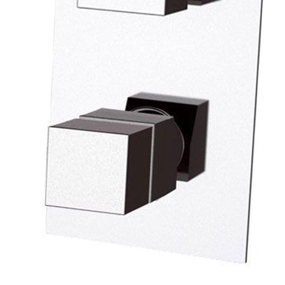 Rubinetto termostatico per doccia, con deviatore a 4 vie - serie skyline thermo