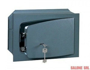 CASSAFORTE MECCANICA A MURO CISA SERIE 8A 42X30X19,5 BLINDATA CON SERRATURA DOPPIA MAPPA