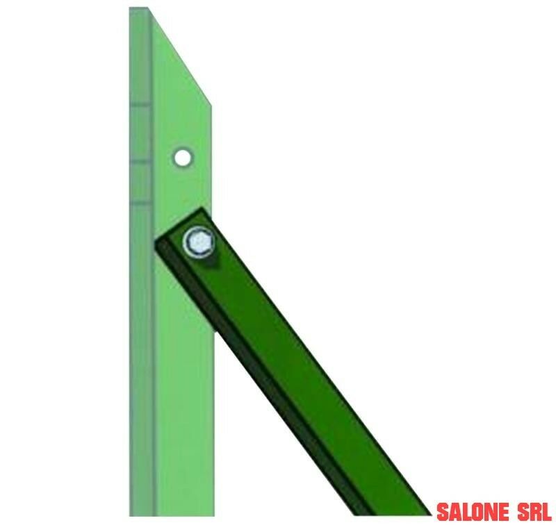 SAETTA ACCIAIO PLASTIFICATA 10 PZ. - CM 120 PER PALETTO RETE RECINZIONE