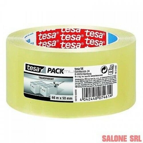 NASTRO IMBALLO 36 PZ. TESA TRASPARENTE MM.50X66MT IMBALLAGGIO