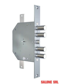 Serratura triplice doppia mappa cr 2151/28 con dispositivo anti-manipolazione