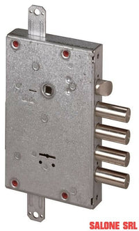 SERRATURA TRIPLICE ANTIFURTO A DOPPIA MAPPA PER PORTE BLINDATE CISA ART.57515.68 CH/C